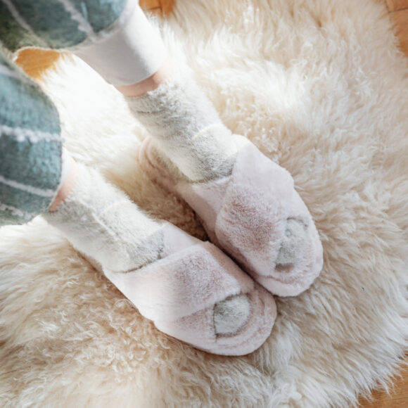 slippers o zapatillas de ir por casa